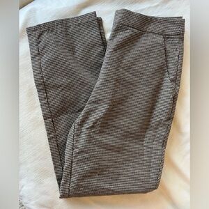 12th Tribe Black and Brown Checkered Chinos